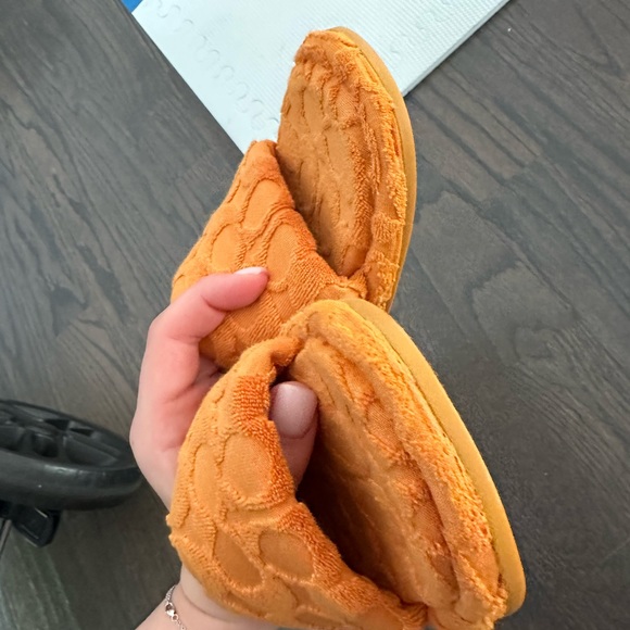 BNWT COACH Bridgett Sandal In Signature Terry Cloth! SIZE 7.5! - Picture 9 of 11